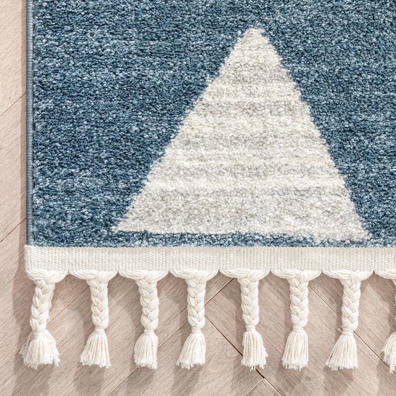 Well Woven Kennedy Triangles Modern Geometric Pattern Area Rug