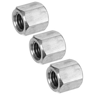 M8 X 24 DIN 6334 Fully Threaded Coupling Nut – Connector For Stud Bars – BoltWorld