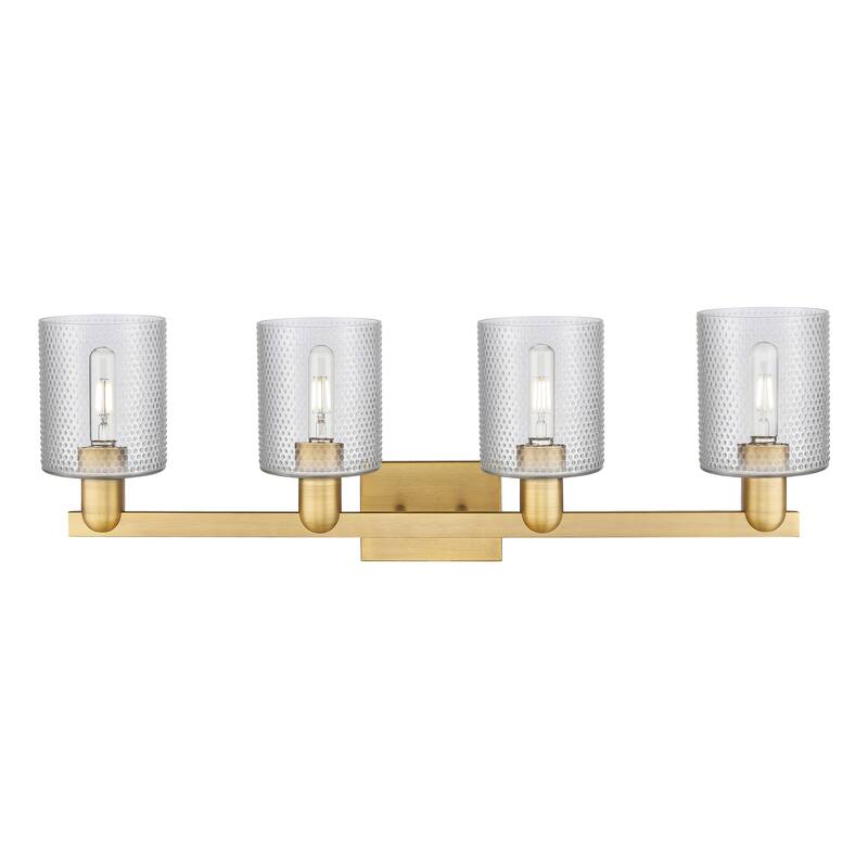 Innovations Lighting Endless Possibilities Arcadia - Cobbleskill - 4 Light 32" Bath Vanity Light