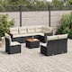 Option Black and cream with table