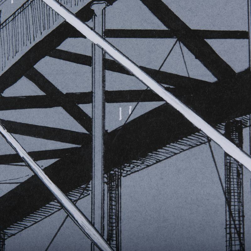Bridge (Set of 3) Framed Art Print