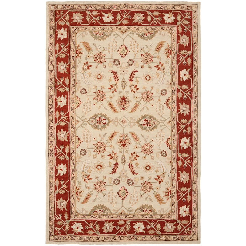 SAFAVIEH Handmade Chelsea Enuta French Country Wool Rug