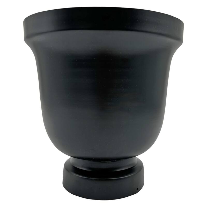 9 Inch Tall Decorative Handmade Aluminum Modern Flower Vase