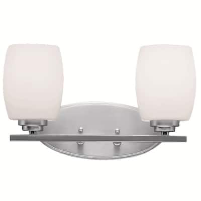 Kichler Eileen 14.5" Wide 2-Bulb Bathroom Lighting Fixture