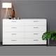 Porch & Den Angus Space-saving 8-Drawer Double Dresser