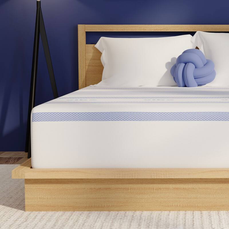 Vibe 8-Inch Cooling Gel Memory Foam Mattress, Fiberglass Free