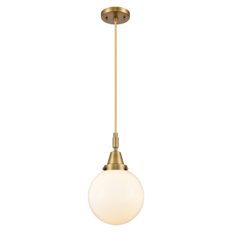 Innovations Lighting 447-1P-G201-8 Beacon 8" Wide Mini Pendant with