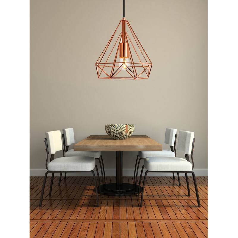 Jago Collection Pendant D9.8 H9.8 Lt:1 Copper Finish