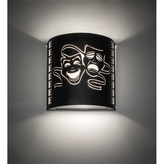 Meyda Tiffany 134219 Tinseltown 2 Light 10" Tall Wall Sconce