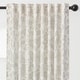 preview thumbnail 3 of 35, Chanasya Printed Crosshatch Light Filtering Kitchen Bedroom Window Curtain (Set of 2)