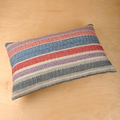 Novica Handmade Nice And Cozy Wool Cushion Cover