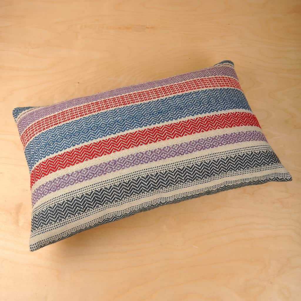 Novica Handmade Nice And Cozy Wool Cushion Cover