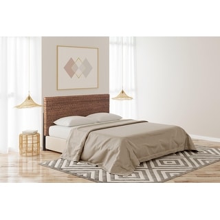 Ashbury Woven Wicker Rattan Abaca Headboard