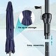 preview thumbnail 16 of 18, Pellebant 9 x 5 FT Patio Market Umbrella, Base Not Included