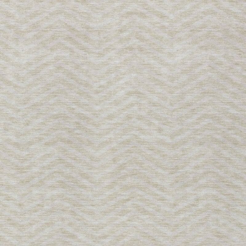 HomeRoots Chevron Transitional Rectangle Outdoor Rug