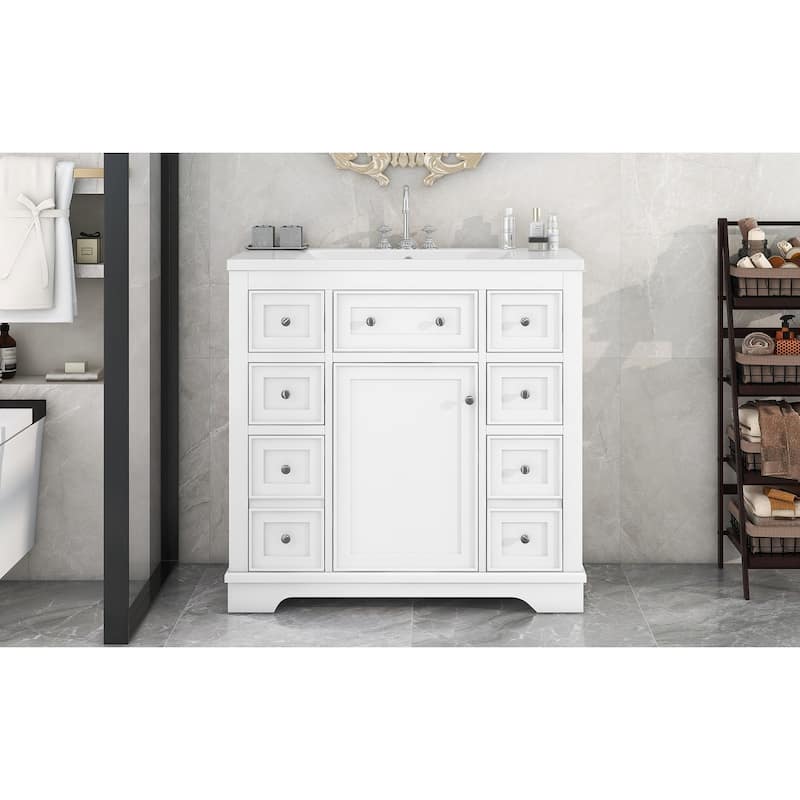 Bathroom Vanity with Sink Combo