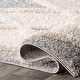 preview thumbnail 9 of 7, Nuloom Eimile Diamond Trellis Shag Area Rug