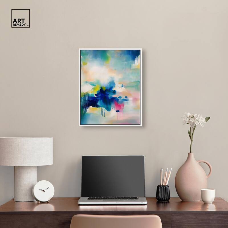 Prismatic Weeps Color II Canvas by Art Remedy