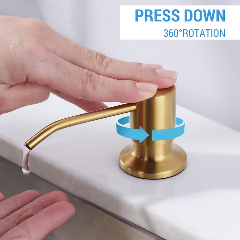 WOWOW Soap Dispenser for Kitchen Sink - N/A