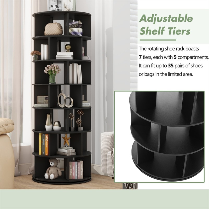 Carousel shoe rack hot sale
