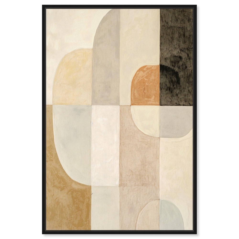 Overlapping Planes I Canvas by Art Remedy