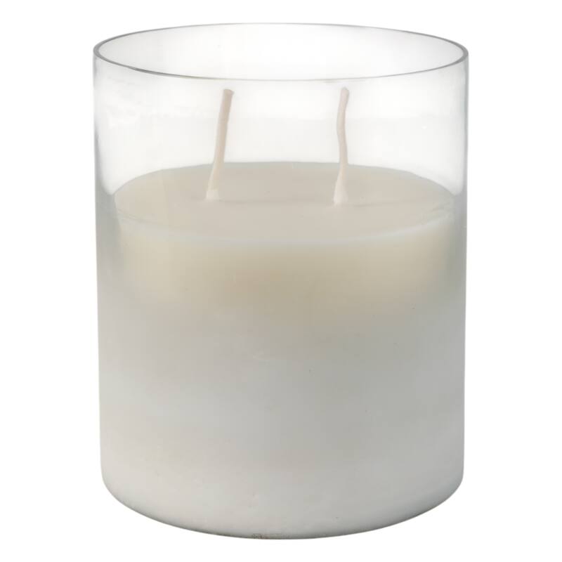 Indoor Candle Glass Wax Modern Decorative Accent Candle Sleek Design