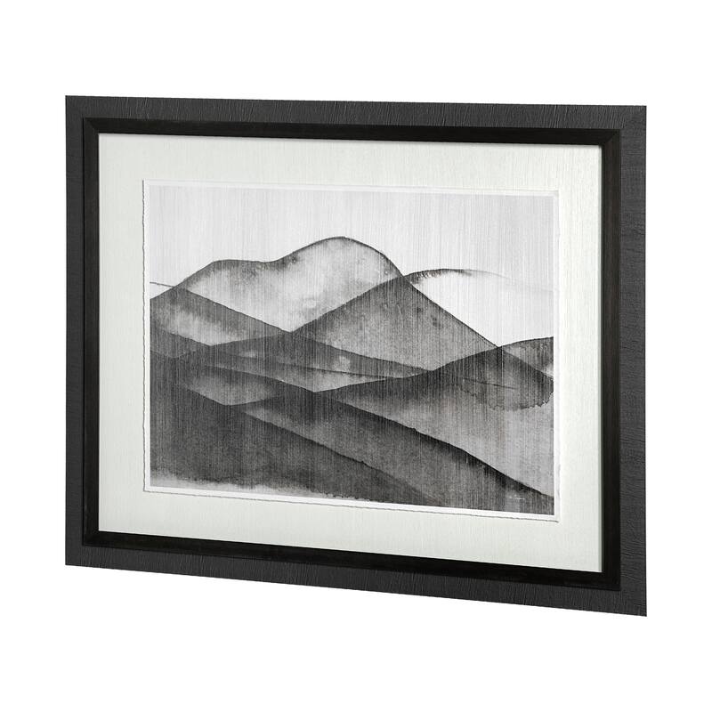Beyond the Rainy Hills II Framed Art Print