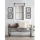 preview thumbnail 12 of 41, Kate and Laurel Cates Windowpane Framed Wall Mirror
