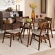 preview thumbnail 8 of 16, Timothy Mid-Century Modern Transitional 5-Piece Dining Set