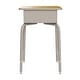 preview thumbnail 45 of 52, Student Desk with Open Front Metal Book Box & Flex Comfort Chair - 24"W x 18"D x 22.25" - 31.25"H