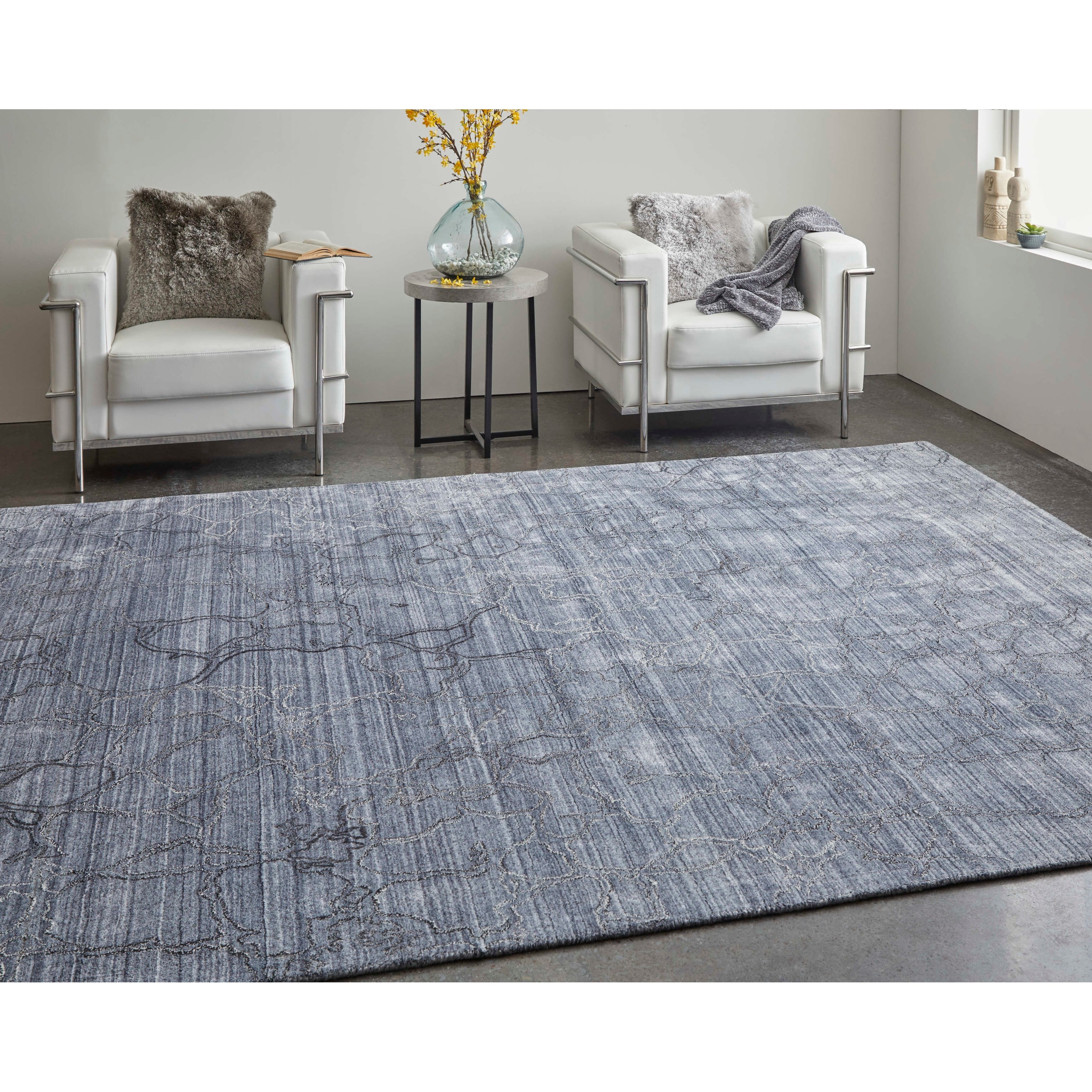 Grand Bazaar Archor Hand Woven Abstract Modern Area Rug