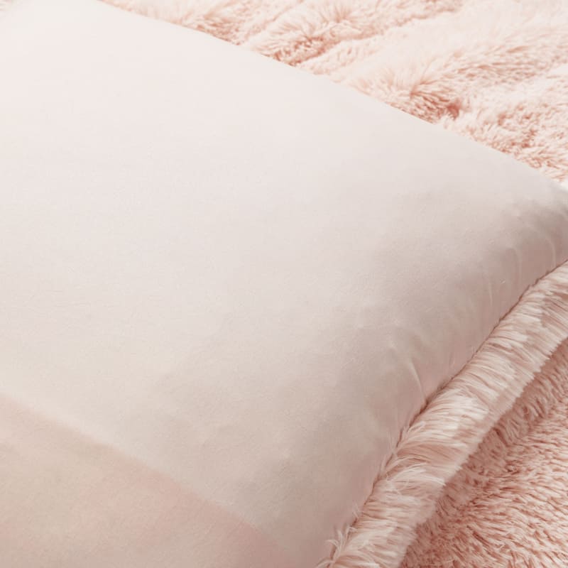 Lush Decor Emma Faux Fur Comforter Set