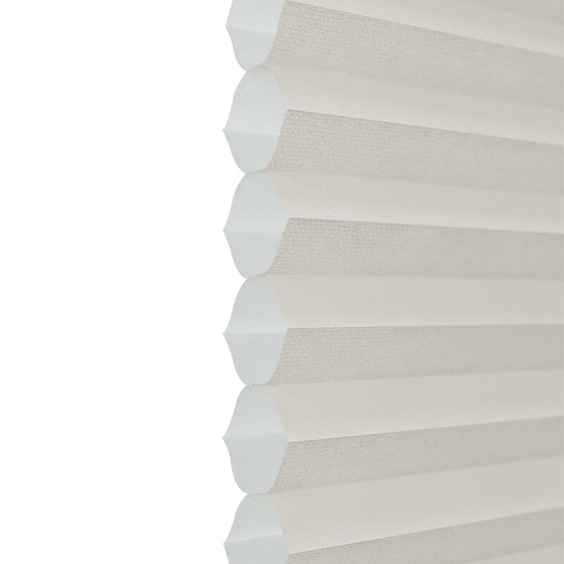 Cream Light Filtering Cordless Cellular Shade (48 inches long)