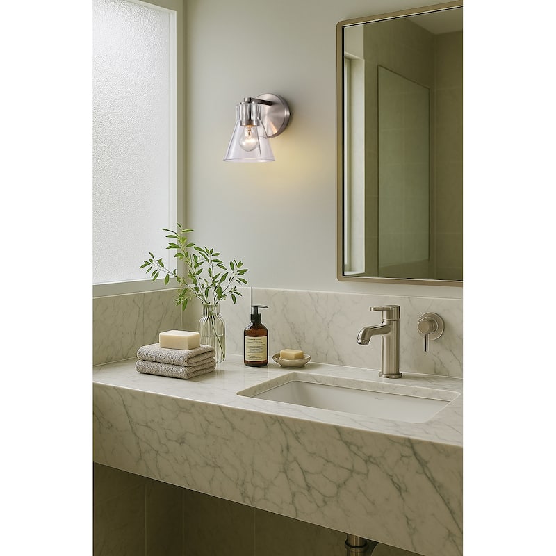 Nuvo Lighting 60/8331 Gianna 8" Tall Bathroom Sconce