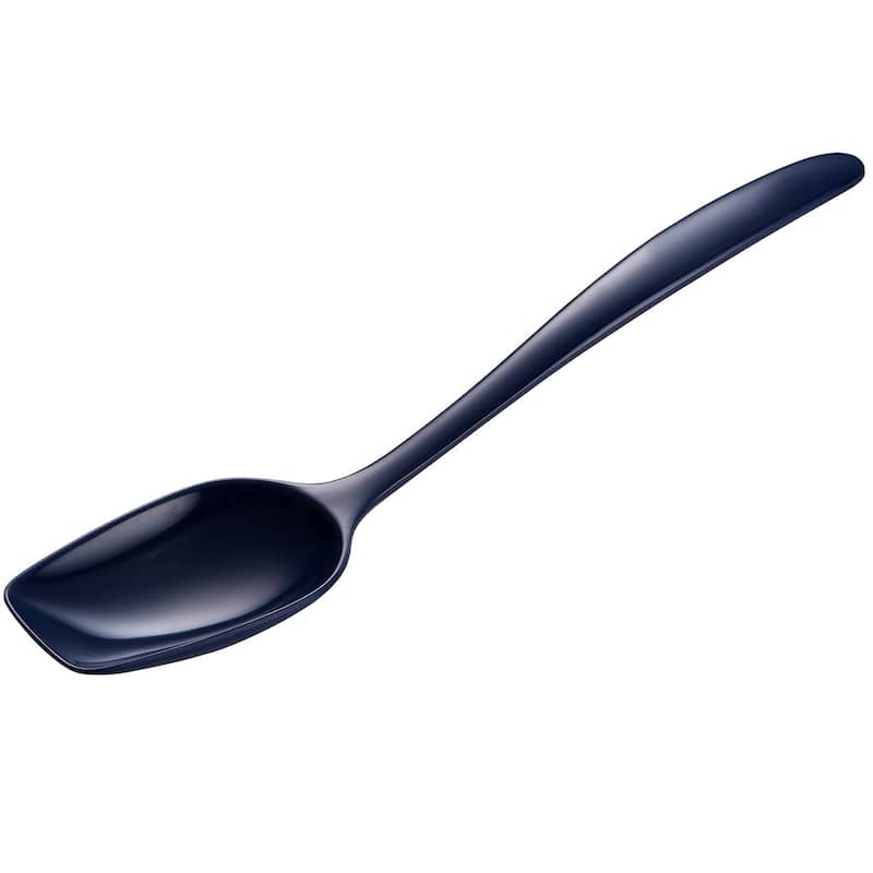 Hutzler 10-Inch Melamine Serving Spoon - Blue