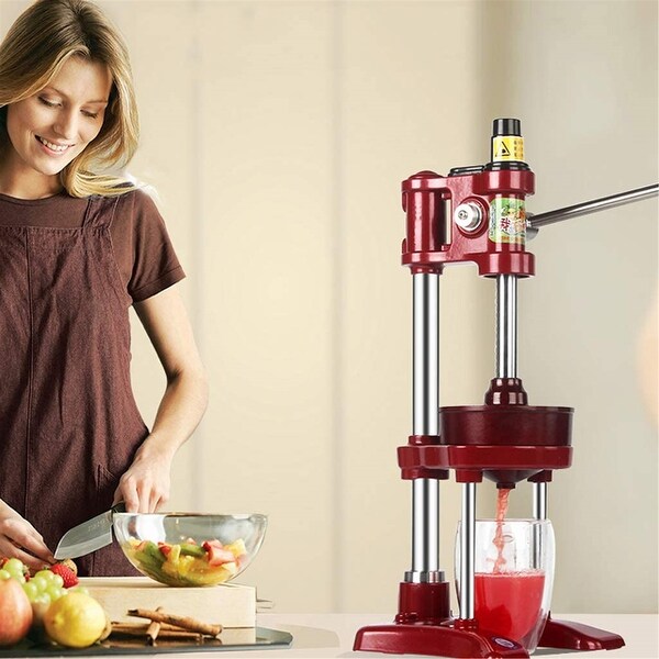 Hand Press Manual Juicer Home Restaurant Fruit Juice Squeezer