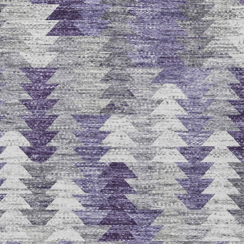 HomeRoots Geometric Transitional Rectangle Outdoor Rug