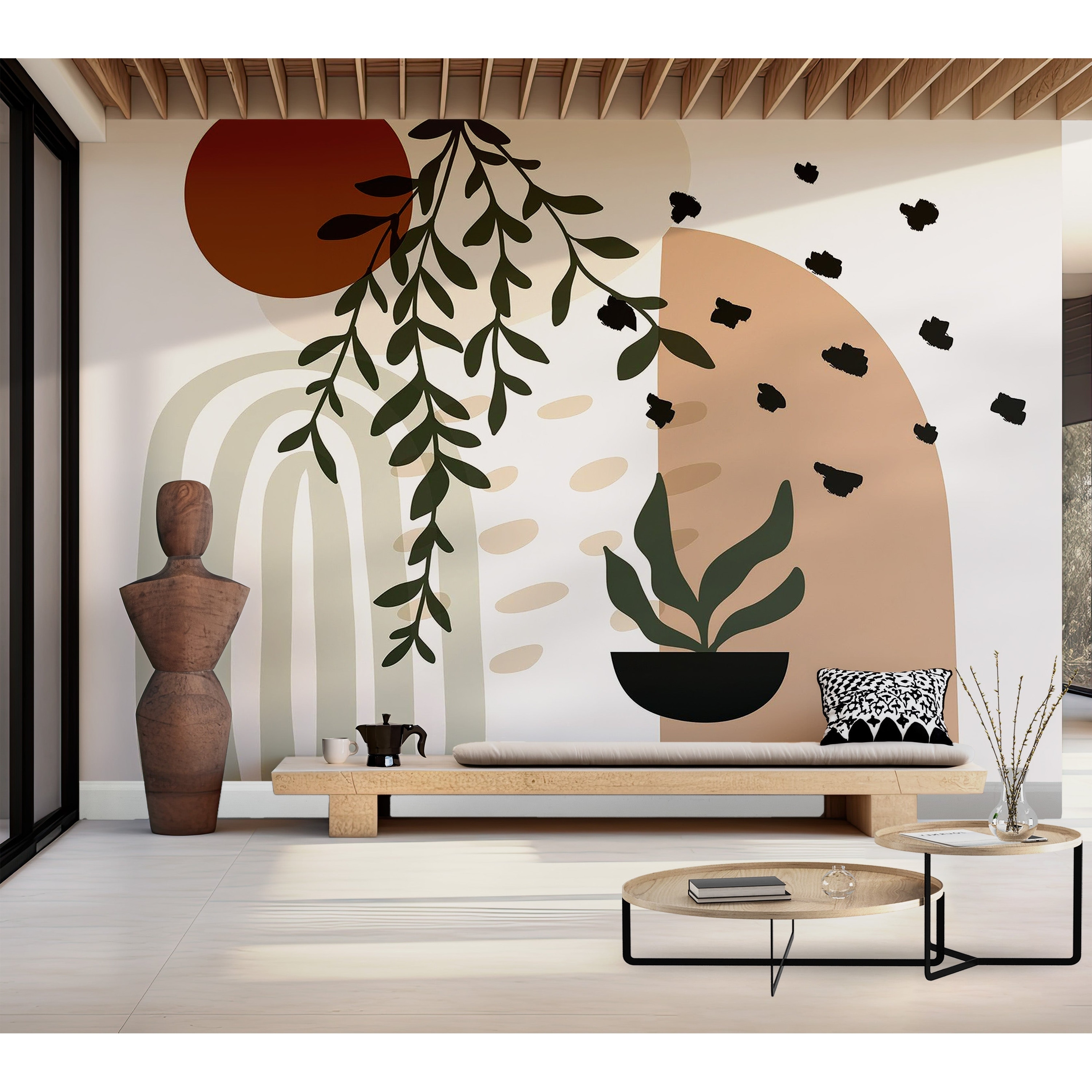 simple design wallpaper for wall