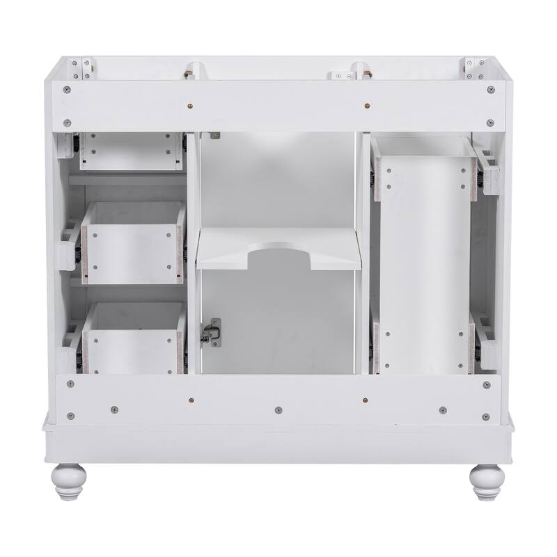 36" Gray Bathroom vanity