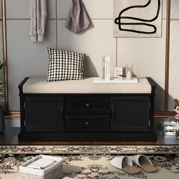 Cushioned best sale shoe bench