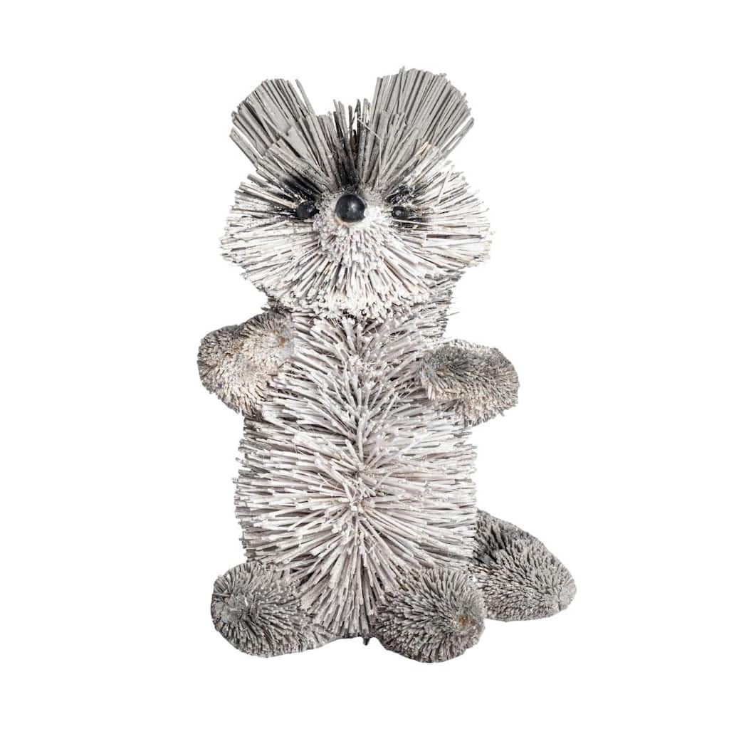 Transpac Bottle Brush Raccoon Home Decorations Spring