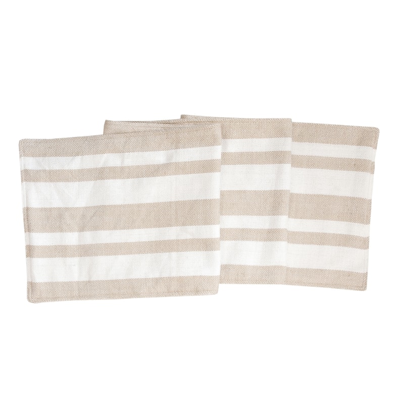 Sol Stripe Table Runner - 14" x 72" - Brown