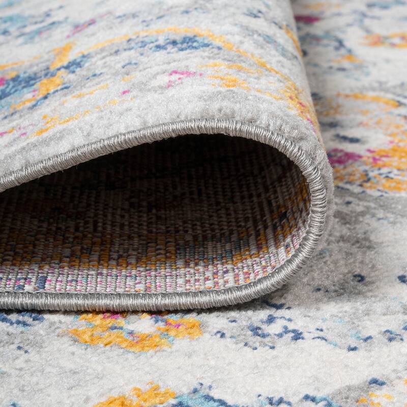 JONATHAN Y Indhira Ornate Boho Medallion Area Rug