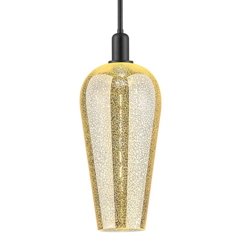 Innovations Lighting 716-1S-G456-8ME Chelsea 8" Wide Mini Pendant with - Matte Black
