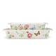 preview thumbnail 1 of 1, Lenox Butterfly Meadow Rectangular Baker 2-Piece Set Multi