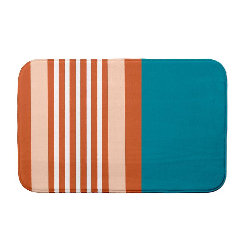Beach Shack Bath Mat - 17 x 24 - Blue