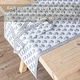 preview thumbnail 87 of 91, Over&back Hand-Blocked Printed Cotton Table Runner - Machine Washable