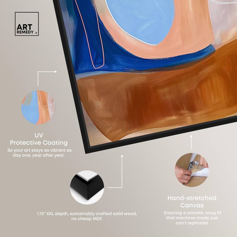 An Abstract Oil II Canvas by Art Remedy