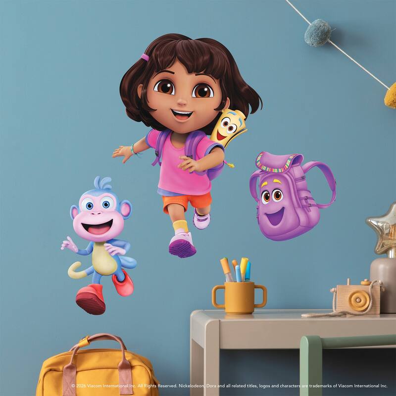 RoomMates Dora Peel and Stick Wall Decals