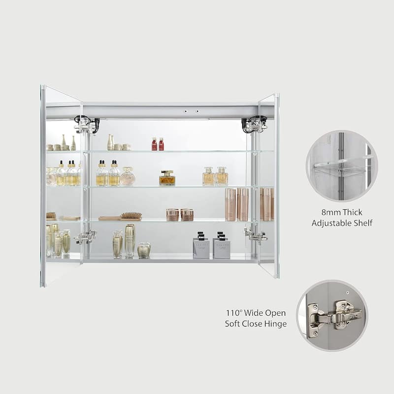 Blossom LED Mirror Medicine Cabinet with Lights